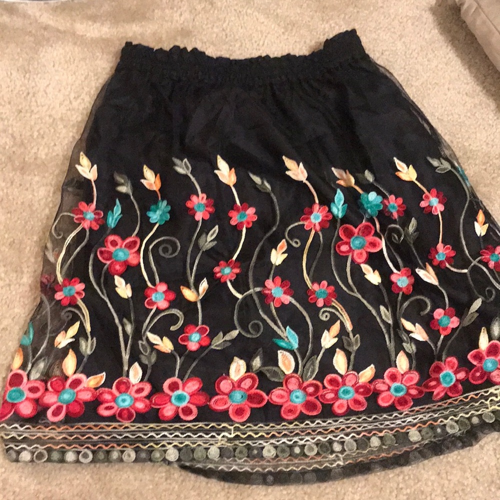 Floral skirt